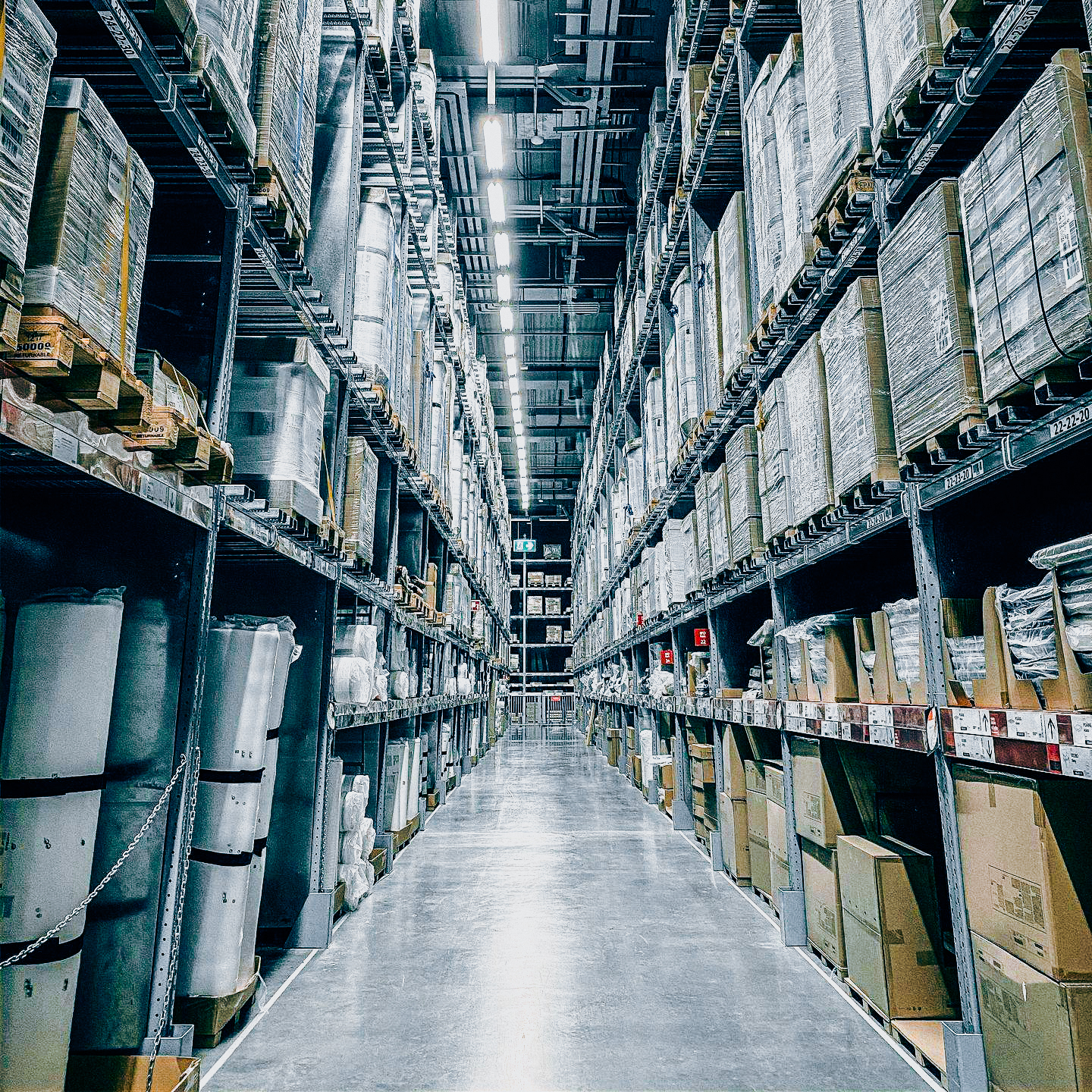 Warehouse forklift
