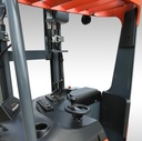 5000lbs mât rétractable debout électrique