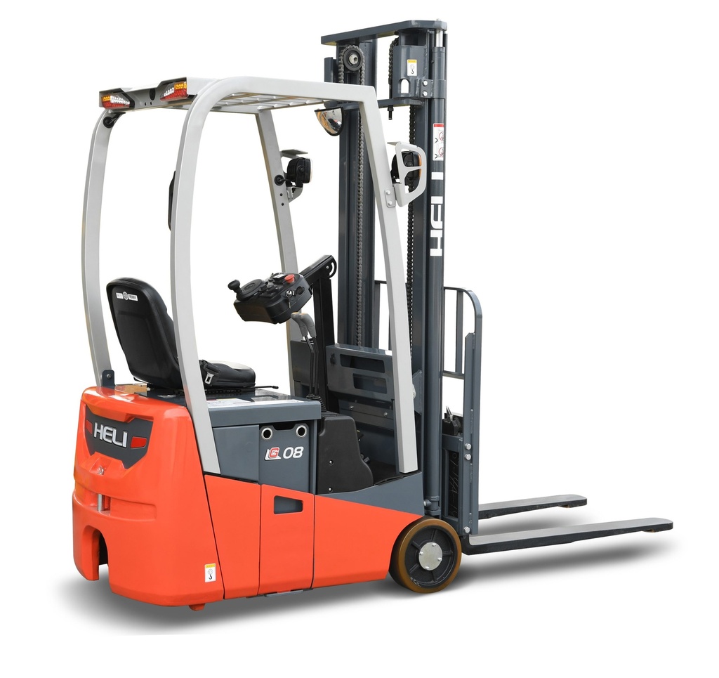 G 1300-2000 lb Chariot Élévateur Électrique à Trois Roues (RWD)
