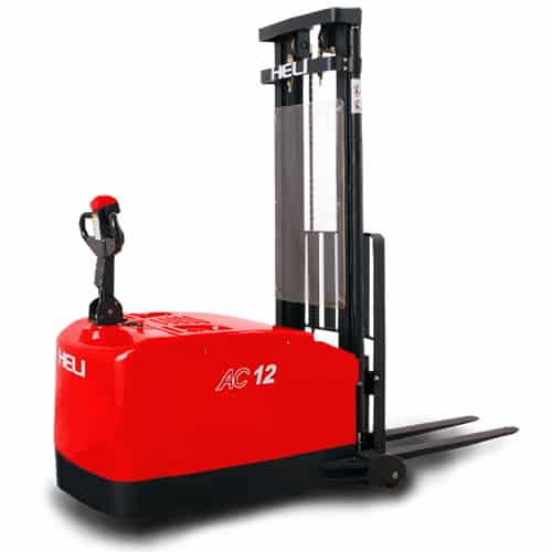 1300-3500 lb Electric Counterbalanced Stacker 